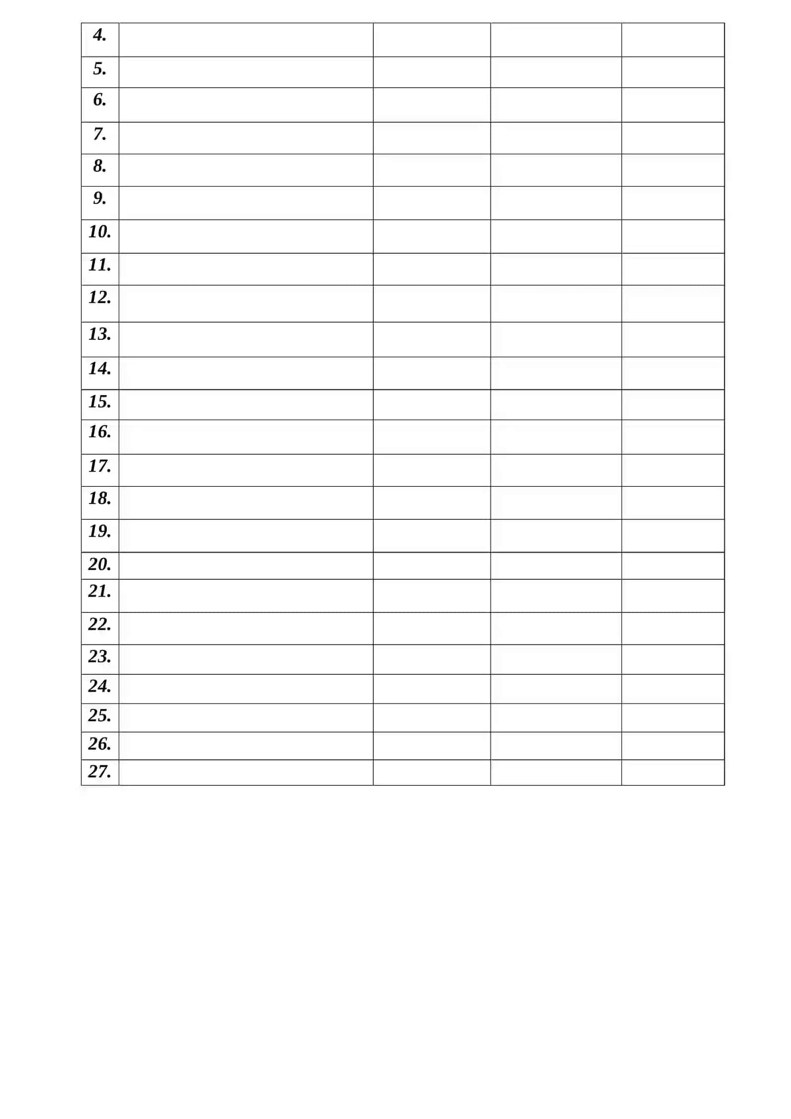 Qiziqarli matematika ish rejasi 3