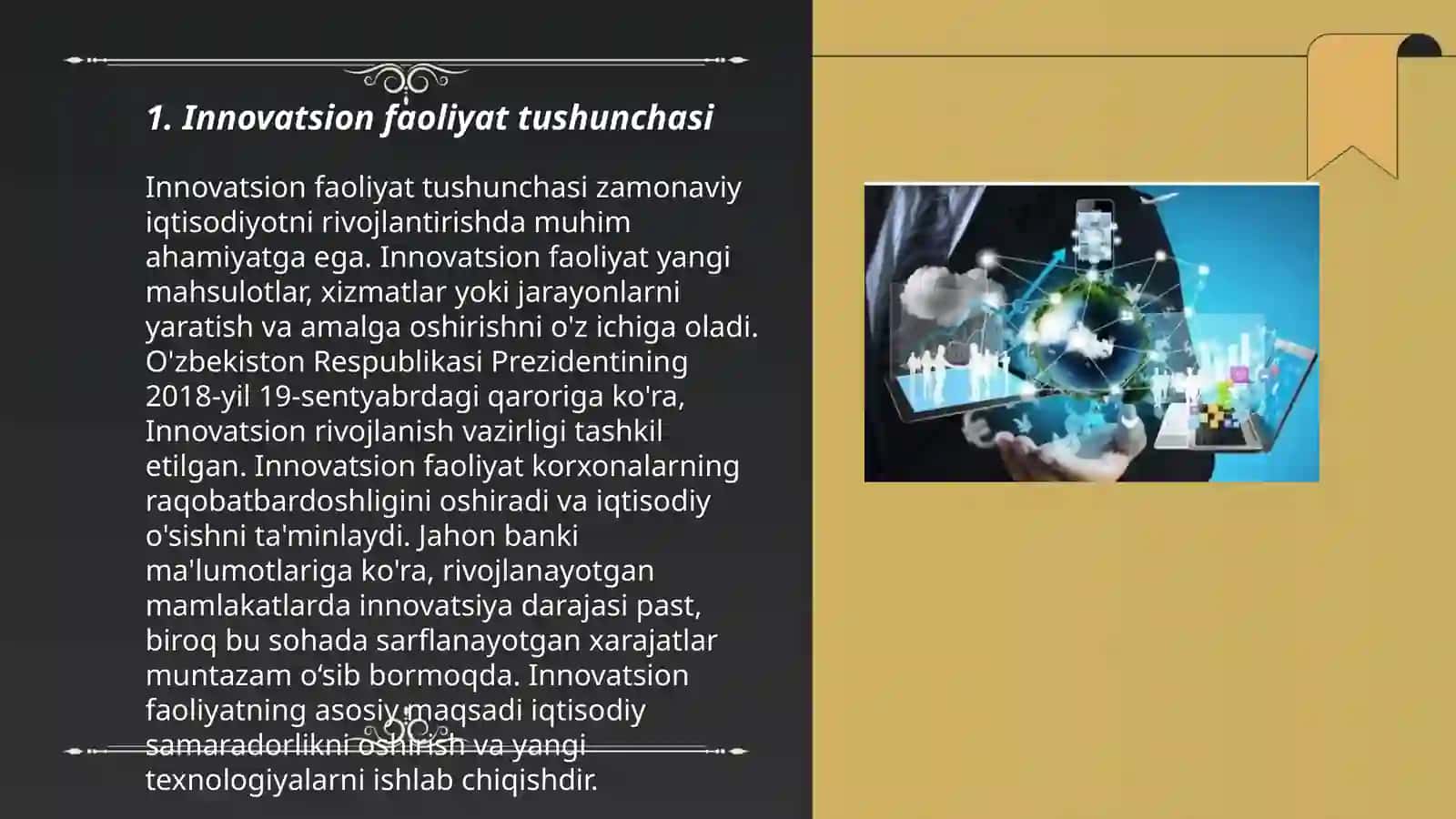 Innovatsion faoliyat mazmuni 3