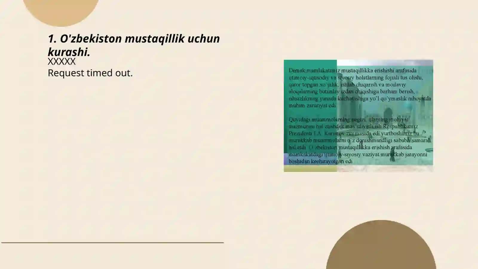 MUSTAQILLIKKA ERISHISH ARAFASIDA O‘ZBEKISTONDAGI IJTIMOIY-SIYOSIY JARAYONLAR 3