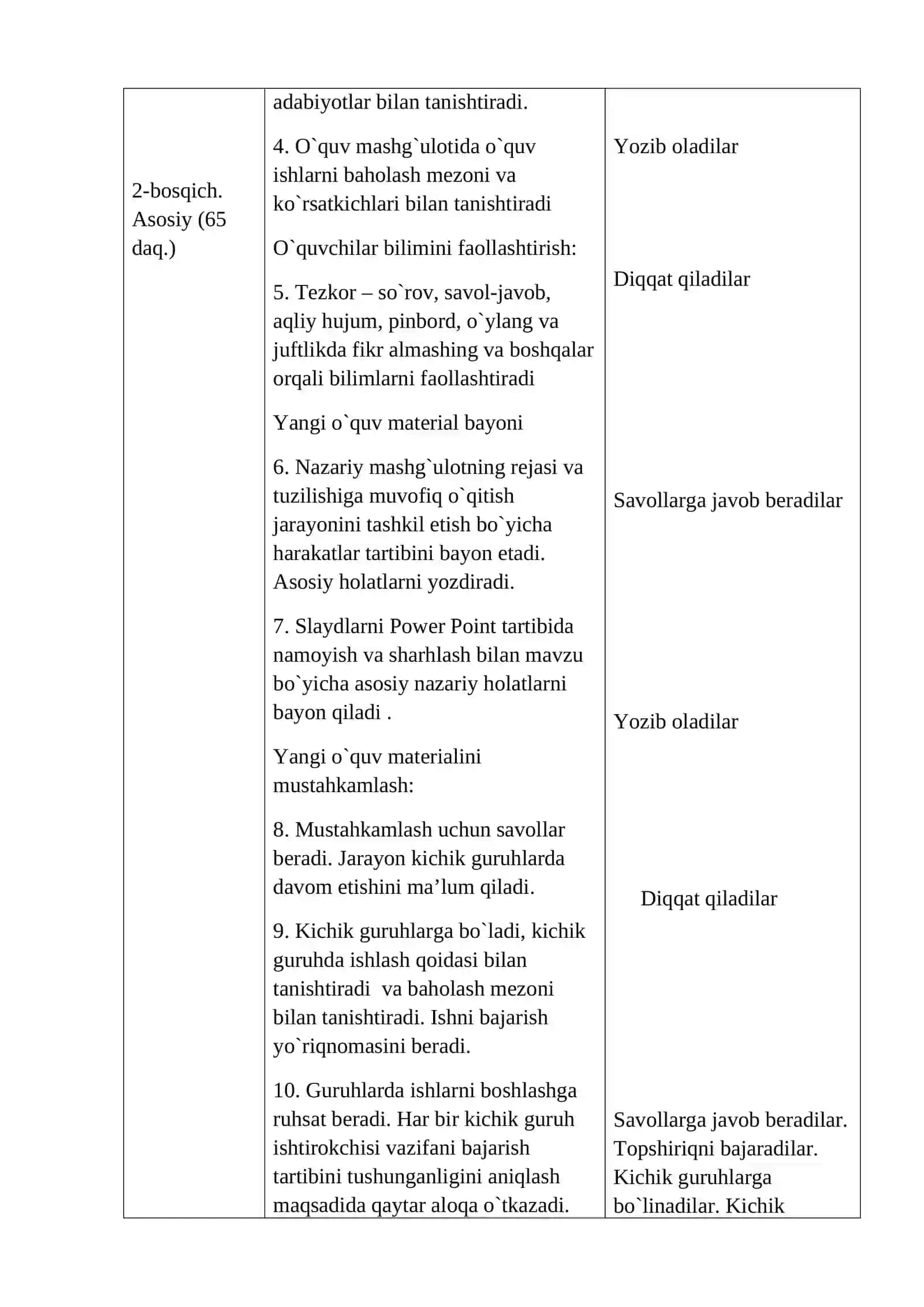 AMALIY O`QUV MASHG`ULOTINING O`QITISH TEXNOLOGIYASI 3