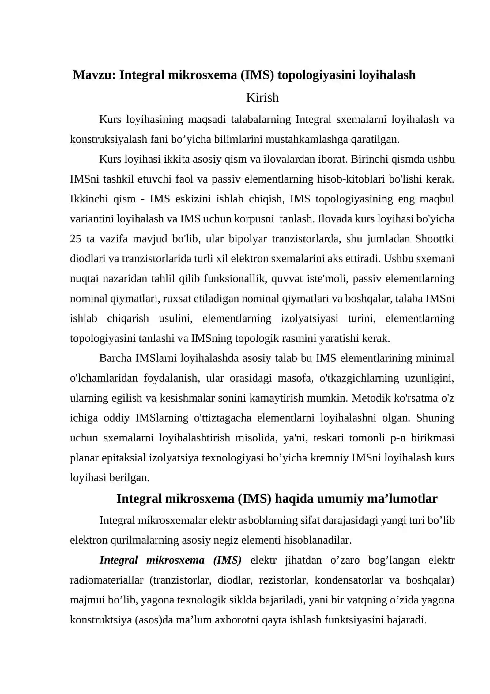 Bipolyar IMS topologiyasini loyihalash 3