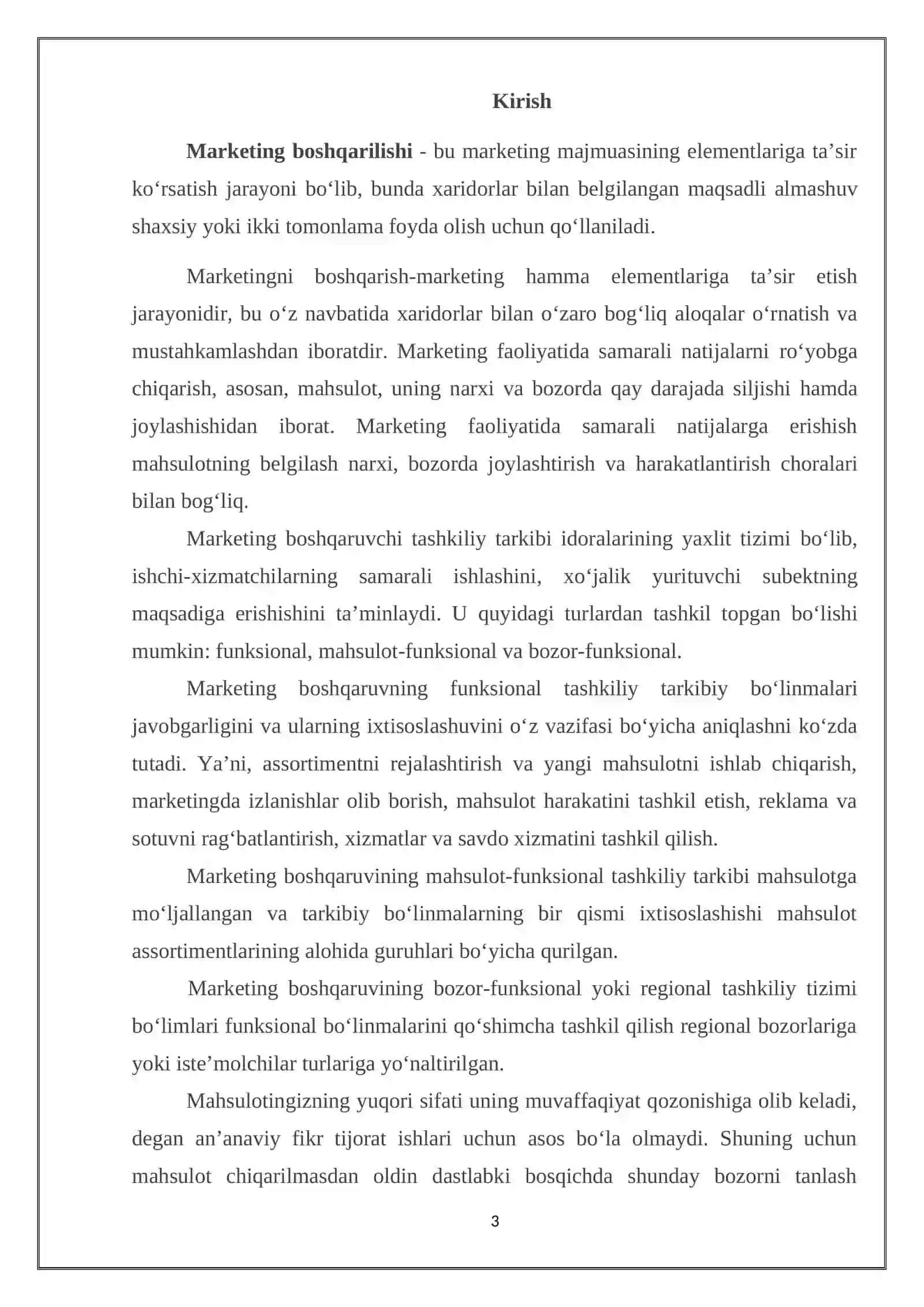 MARKETING ELEMENTLARI TARKIBI VA JARAYONI 3