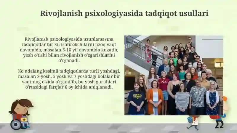 Rivojlanish psixologiyasining tadqiqod metodlari 3