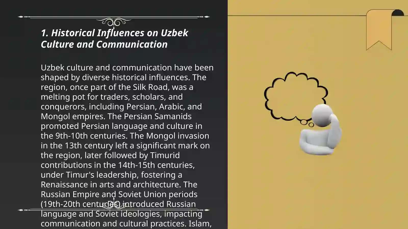 Cross culturial communication: comparing cultures with Uzbekistan 3