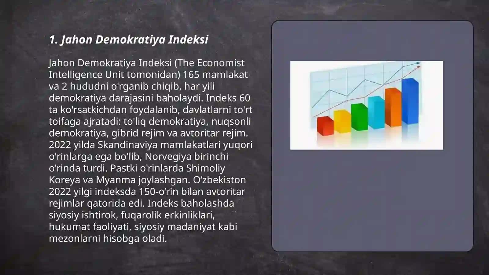 Siyosiy-huquqiy sohadagi (10ta) ustuvor xalqaro reytinglar 3