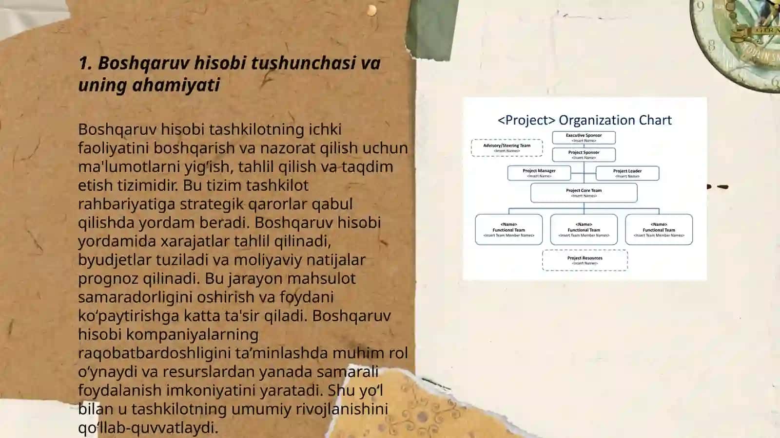 Ishlab chiqarish sub’ektlarida boshqaruv hisobiga tashkil qilish yo‘llari 3