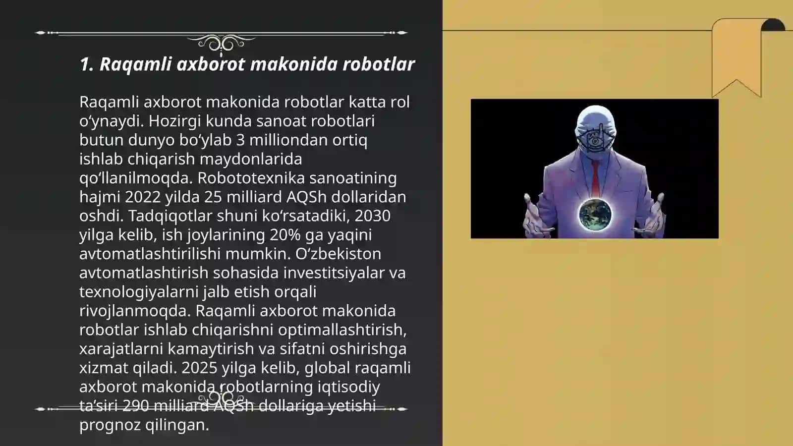 Jahon mediya va axborot makonida robod muhiti 3