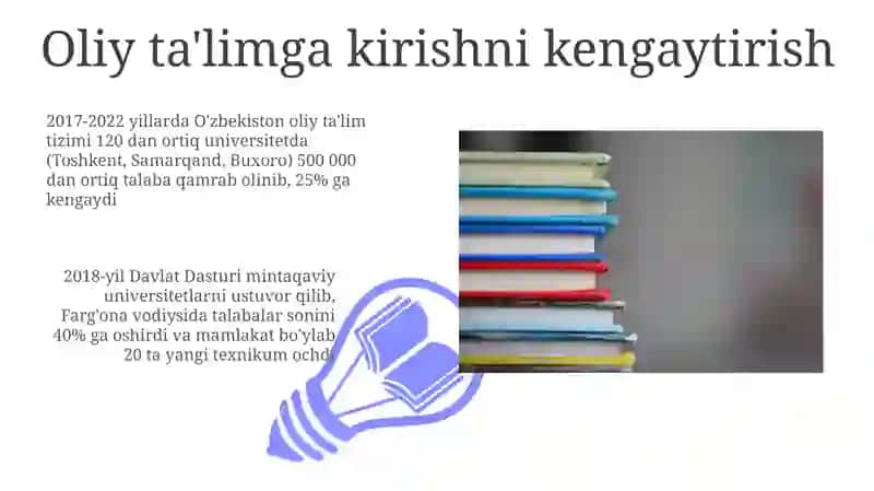 Oliy ta'lim tizimi ravnaqi 3
