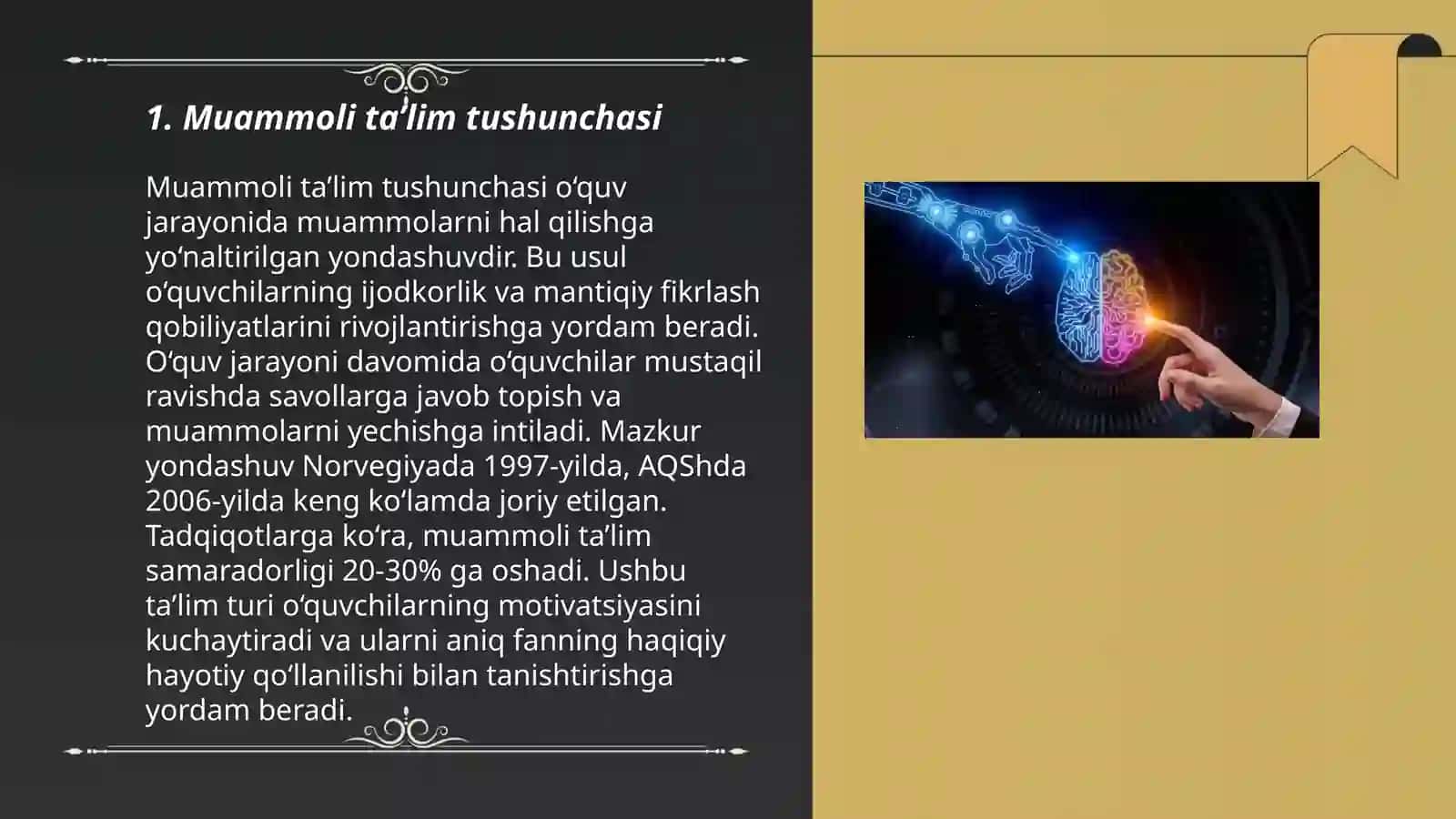 Muammoli ta’lim texnologiyasi 3