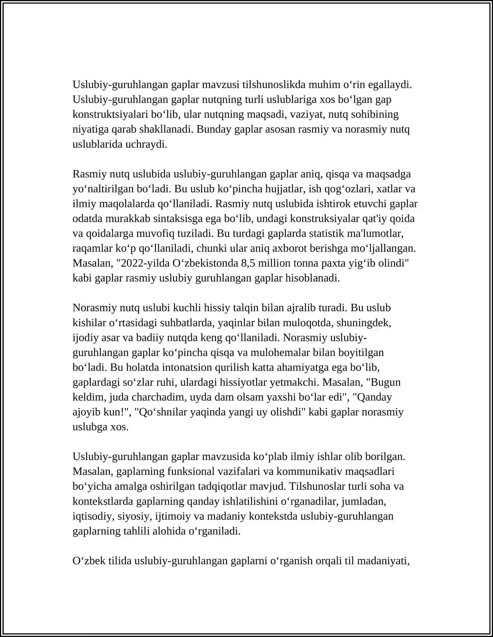 UYUSHGAN GAP QOLIPLARINING NUTQIY VOQEALANISHI 3
