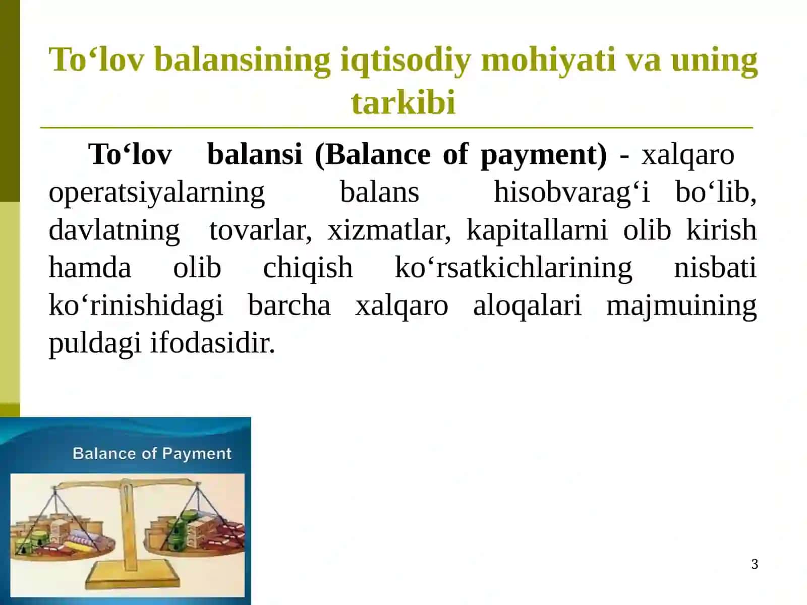 Xalqaro moliya munosabatlarida to‘lov balansini boshqarish 3
