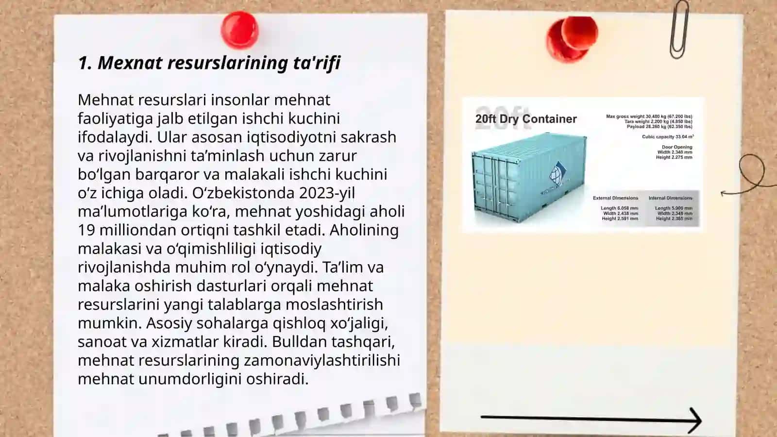 Mexnat resurslari tushunchasi uning tarkibi va taqsimoti 3