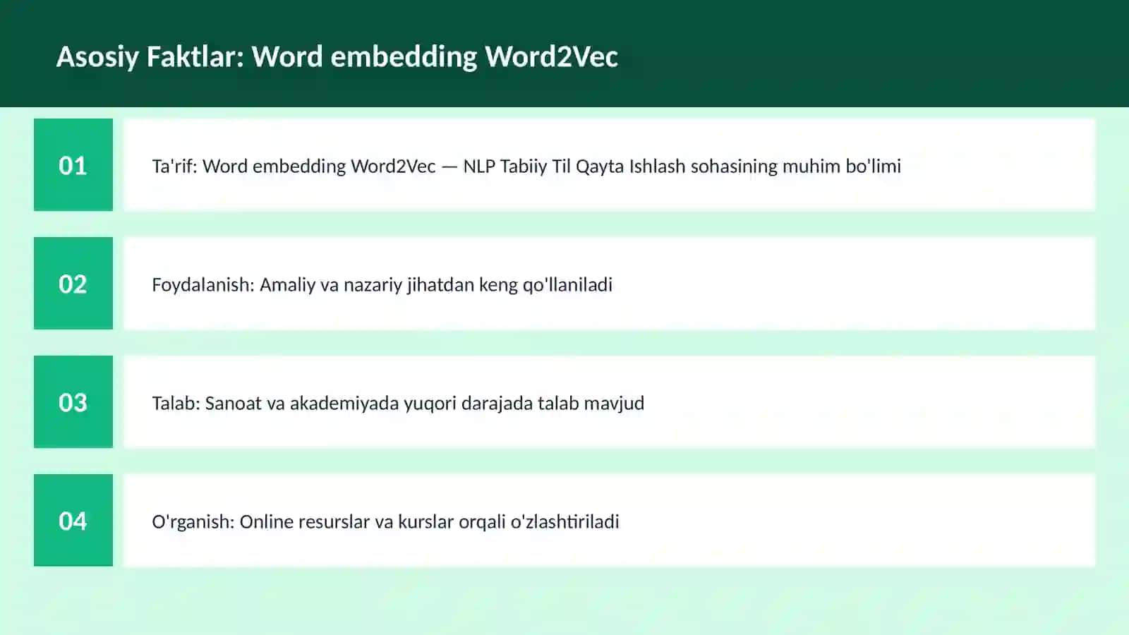 Word embedding Word2Vec 3