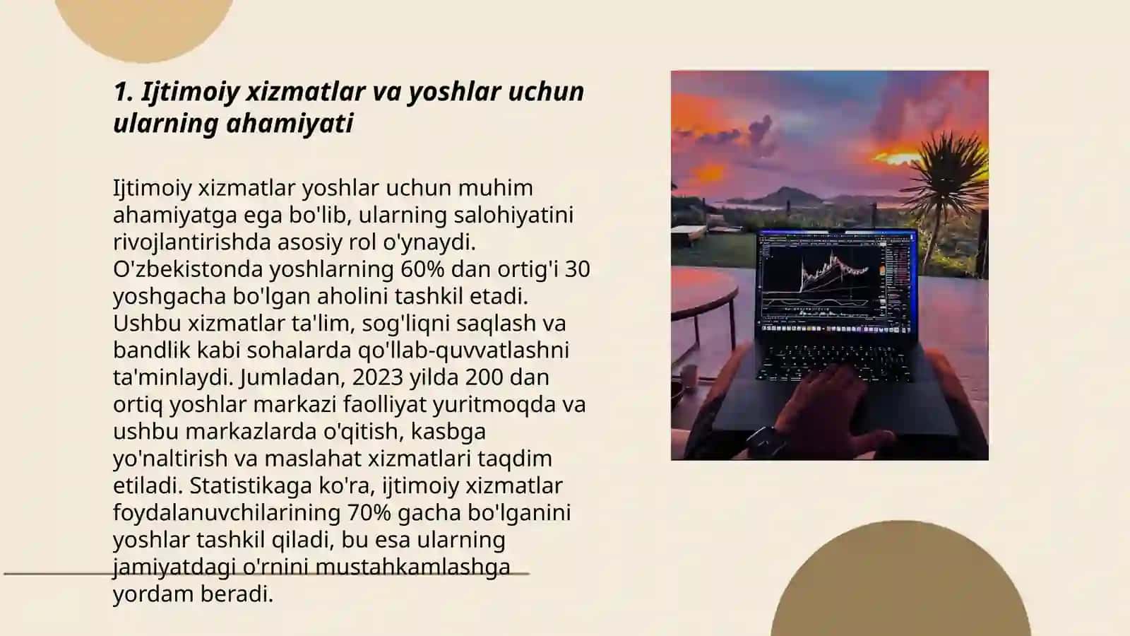 Yoshlarga ijtimoiy xizmat ko'rsatish: faoliyatning pedagogik komponenti 3