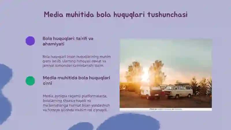 Media muhitda bola huquqlari 3