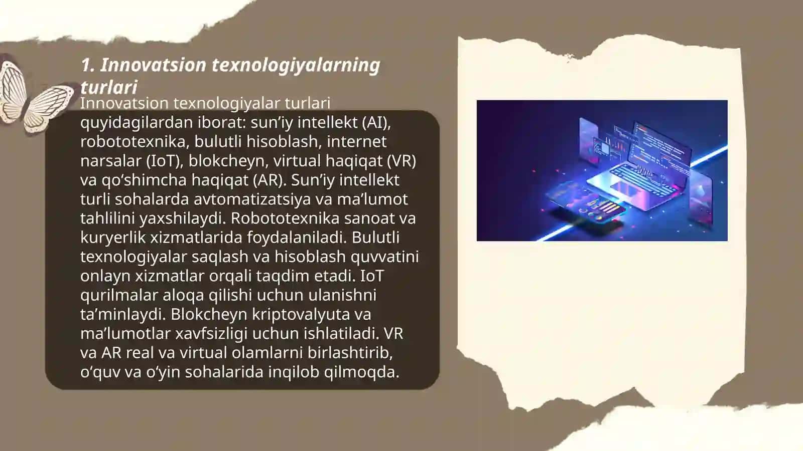Innovatsion texnologiyalarning turlari 3