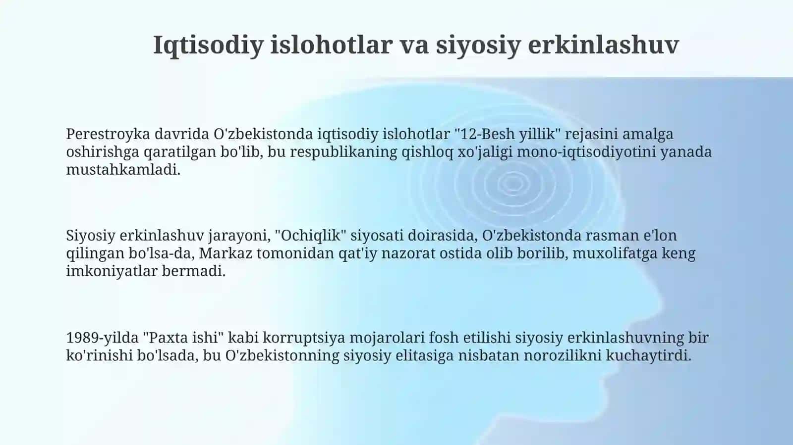 O'zbekistonda ijtimoiy-siyosiy o'zgarishlar 3