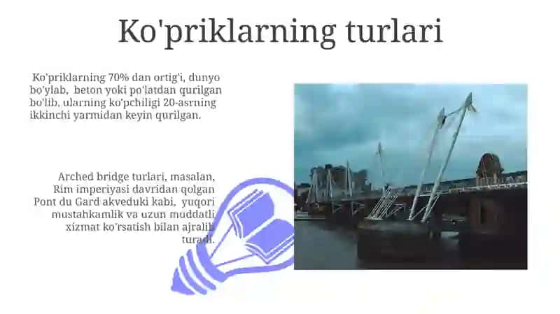 Ko'priklar va ularning konstruksiyalari 3