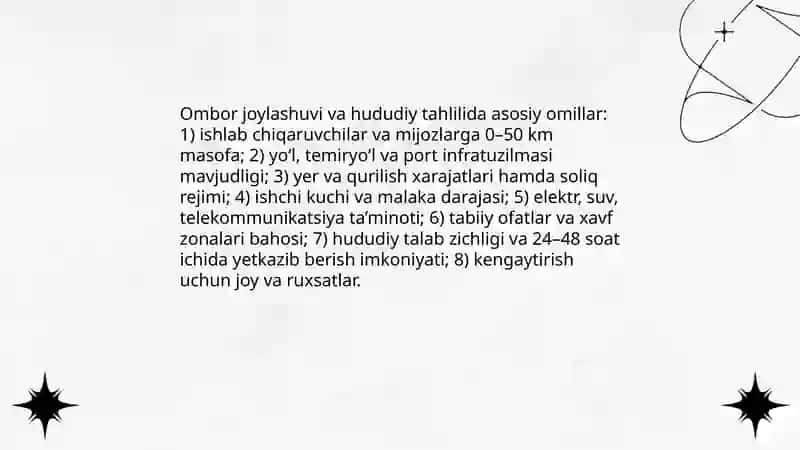 Ombor logistikasi 3