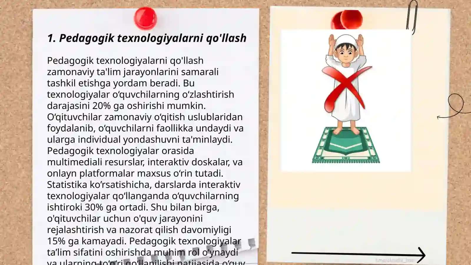 Pedagogik texnologiyalarni qo'llash 3