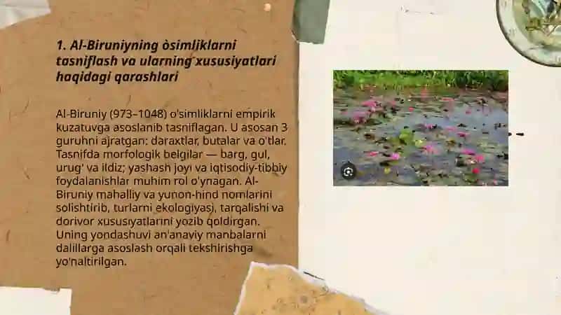 Òrta Osiyo olimlarining òsimliklar haqidagi fikrlari 3