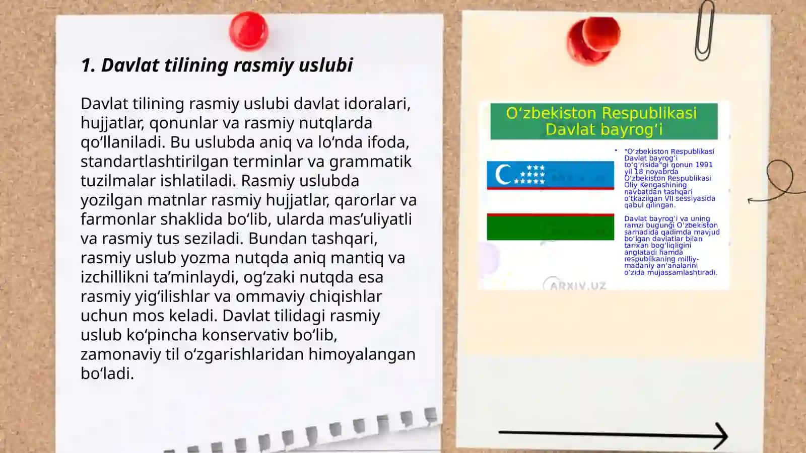 Davlat tili uslublari haqida maqolalarga taqriz 3
