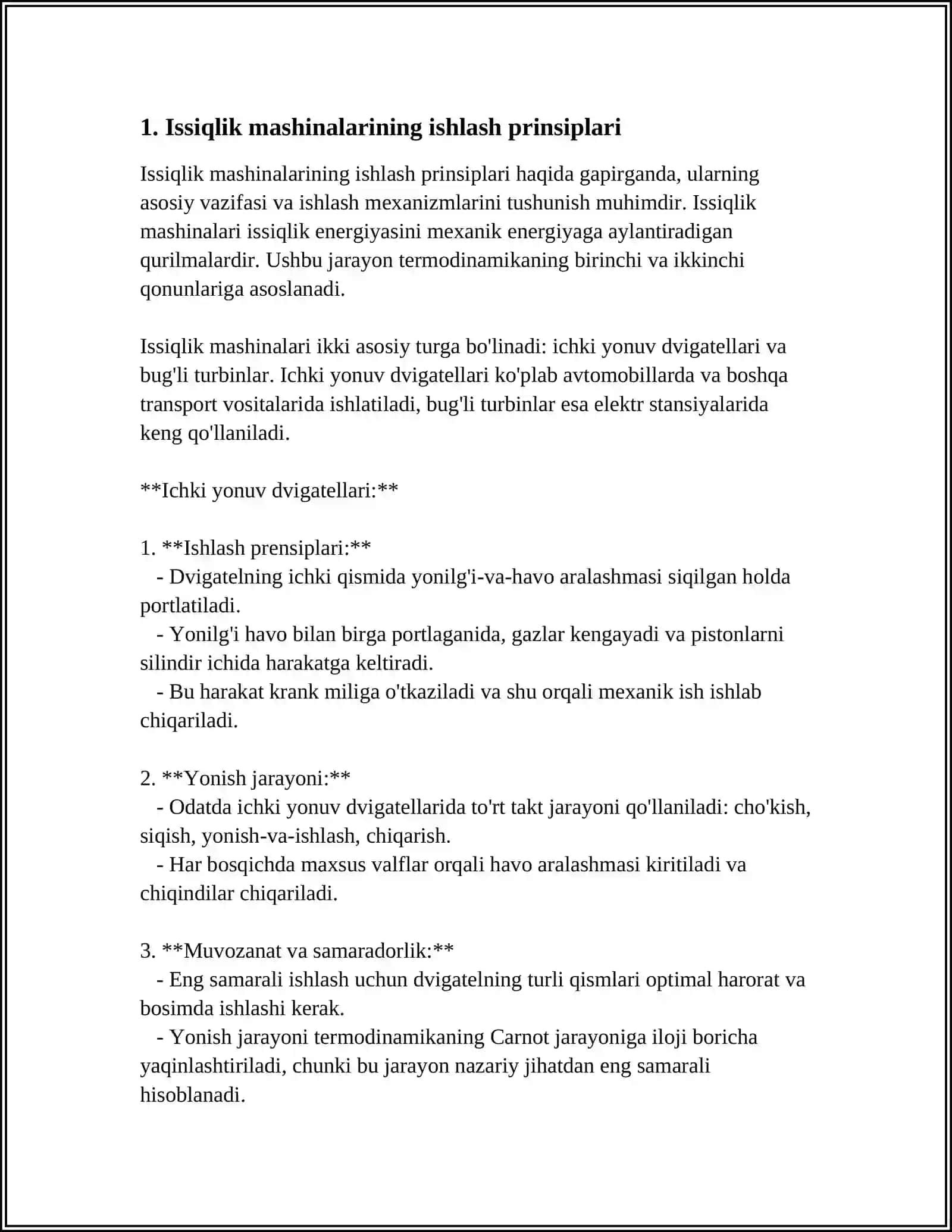ISSIQLIK MASHINA VA EKOLOGIYA 3
