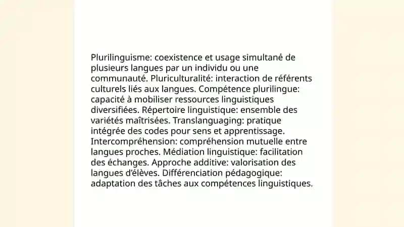 Le plurilinguisme et son impact sur l’enseignement 3