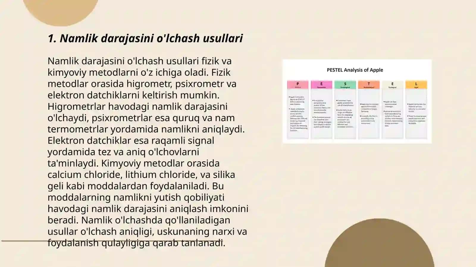 Oziq ovqat mahsulotlarini analiz qilish metodlari 3