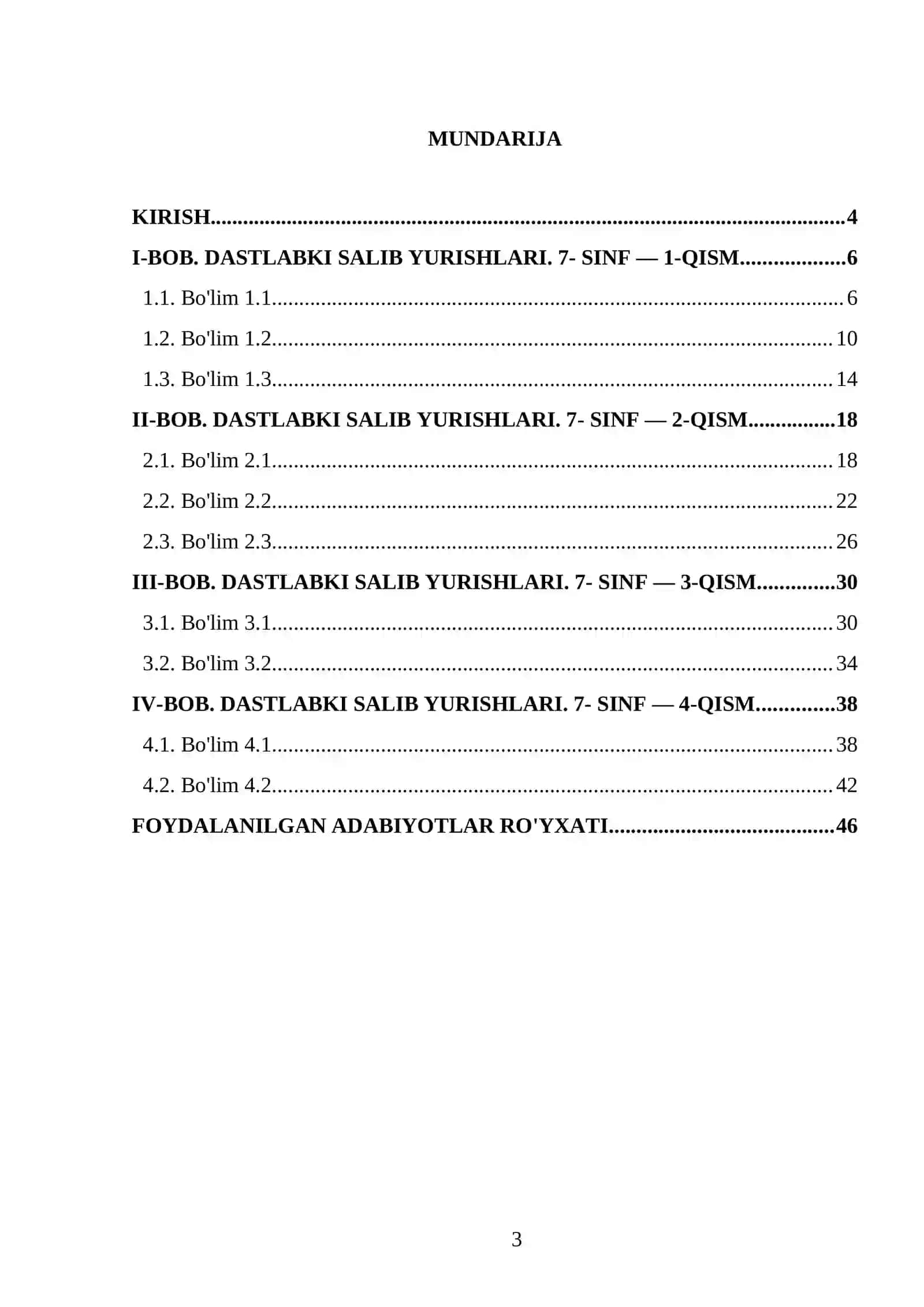 DASTLABKI SALIB YURISHLARI. 7- SINF 3