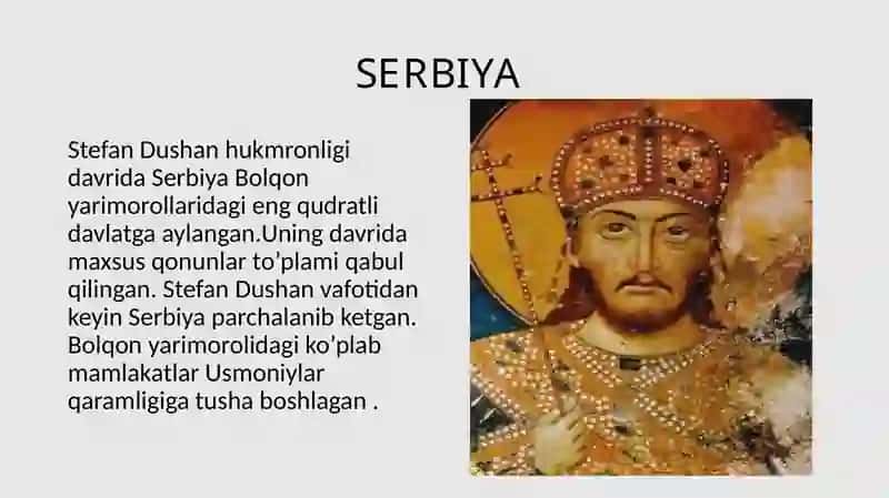 O’rta asrlarda Bolqon yarimorollari 3