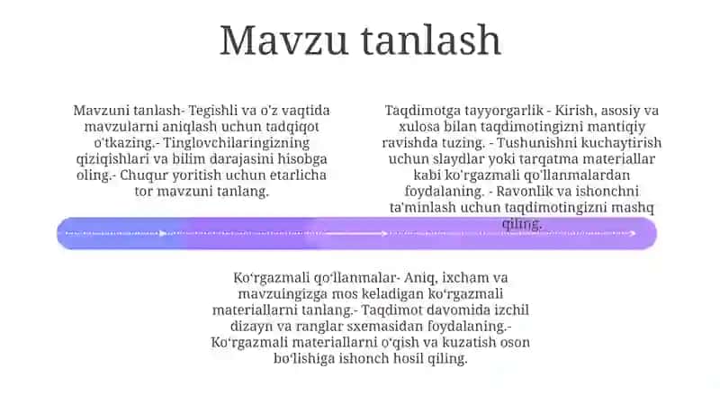 Taqdimot Tayyorlash 3