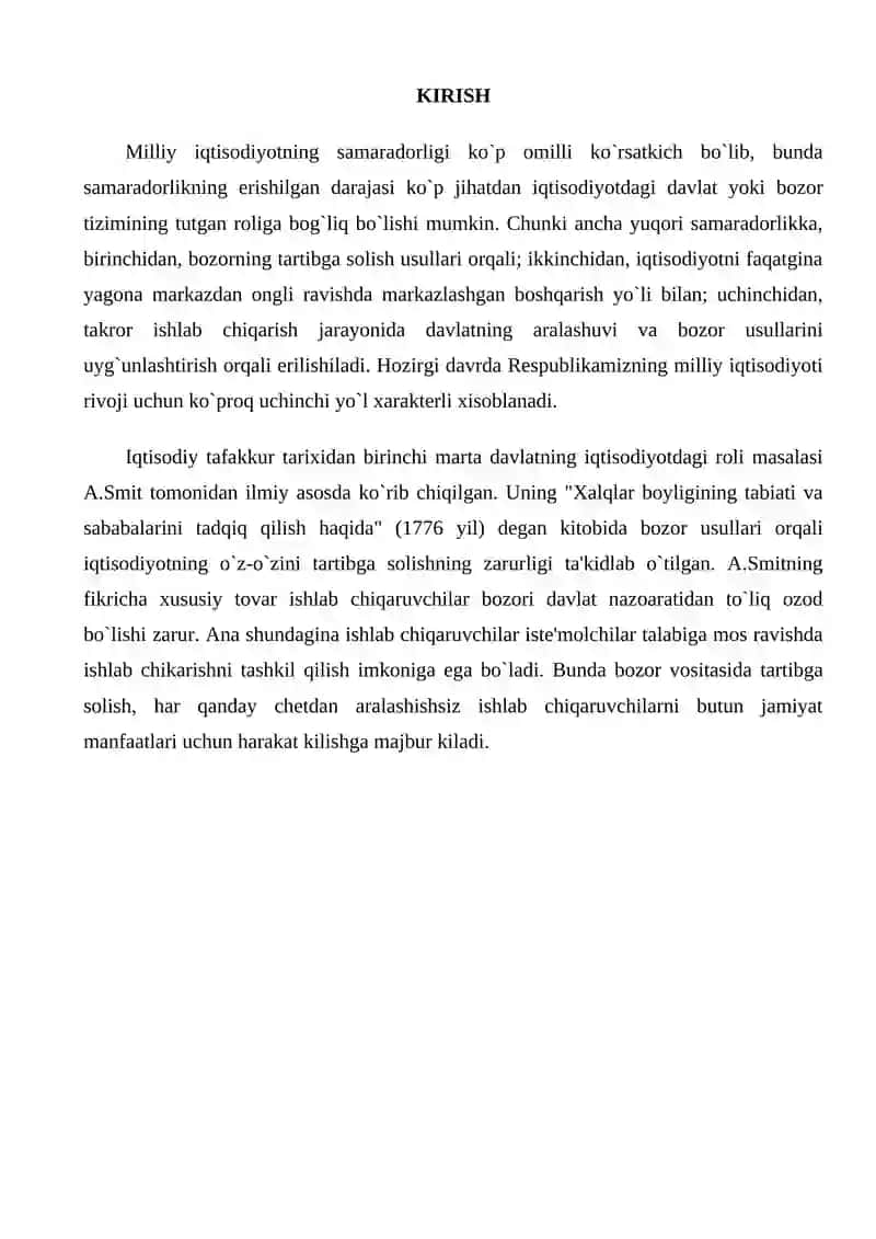 "BOZOR MUNOSABATLARI SHAROITIDA CHEKLANGAN RESURSLARNI TAQSIMLASH" 3