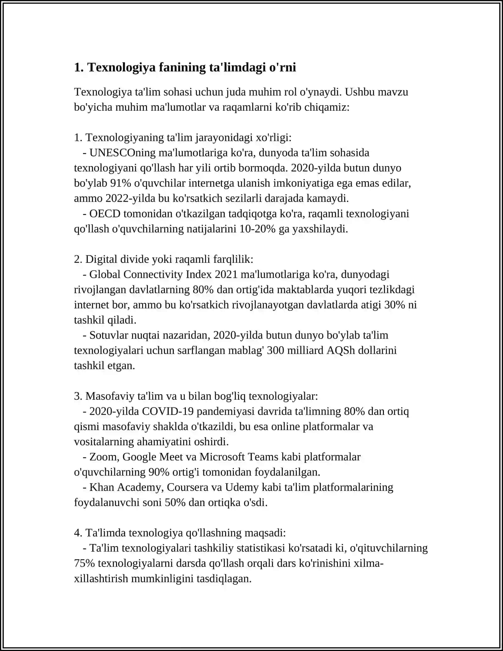 TEXNOLOGIYA FANINING TARBIYADAGI OʻRNI 3