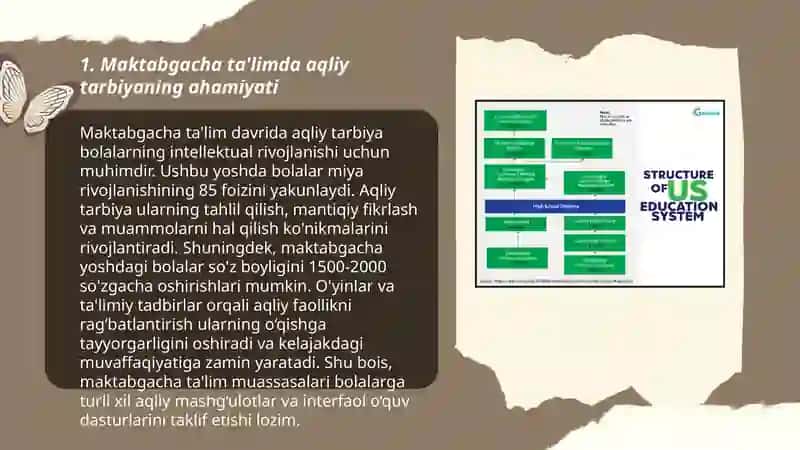 Maktabgacha ta'limda aqliy tarbiyani tashkil etilishi 3