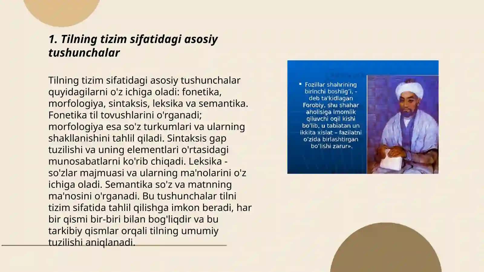 Tilning tizim sifatidagi mohiyati 3