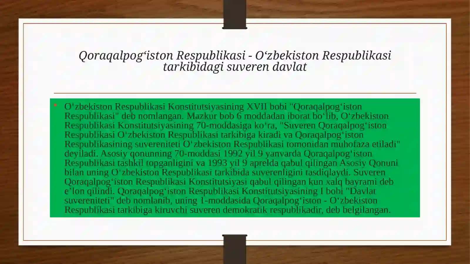 Qoraqalpog'iston Respublikasi 3