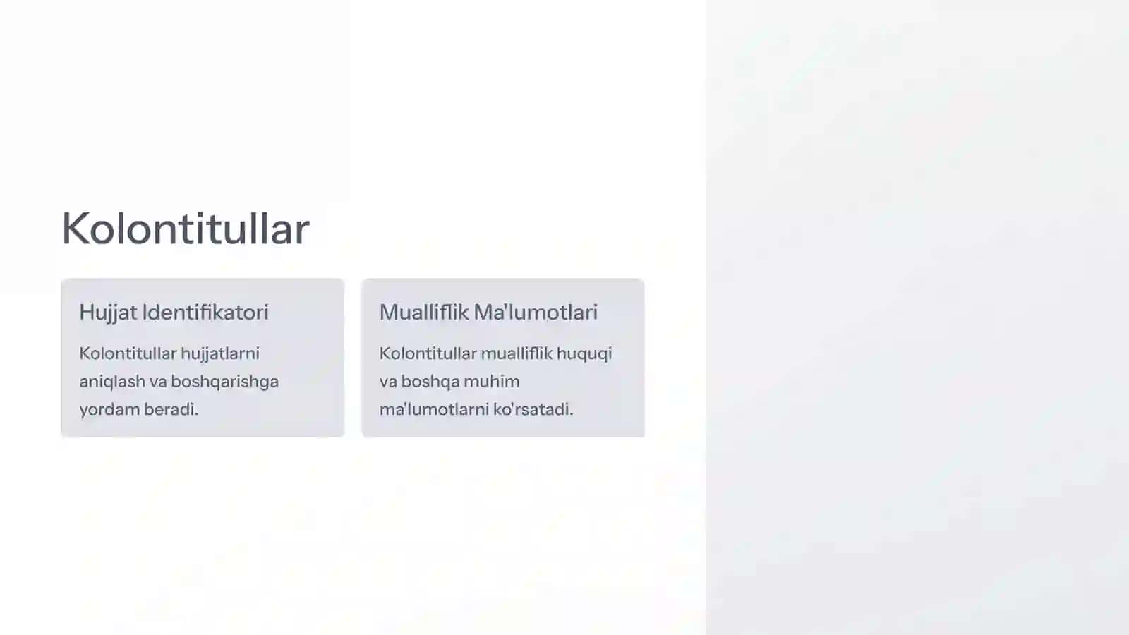 Avtomatlashtirilgan Vositalar va Shablonlar 3