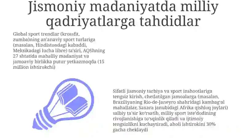 Jismoniy madaniyatning milliy qadriyatlari va ularni oʻrni 3