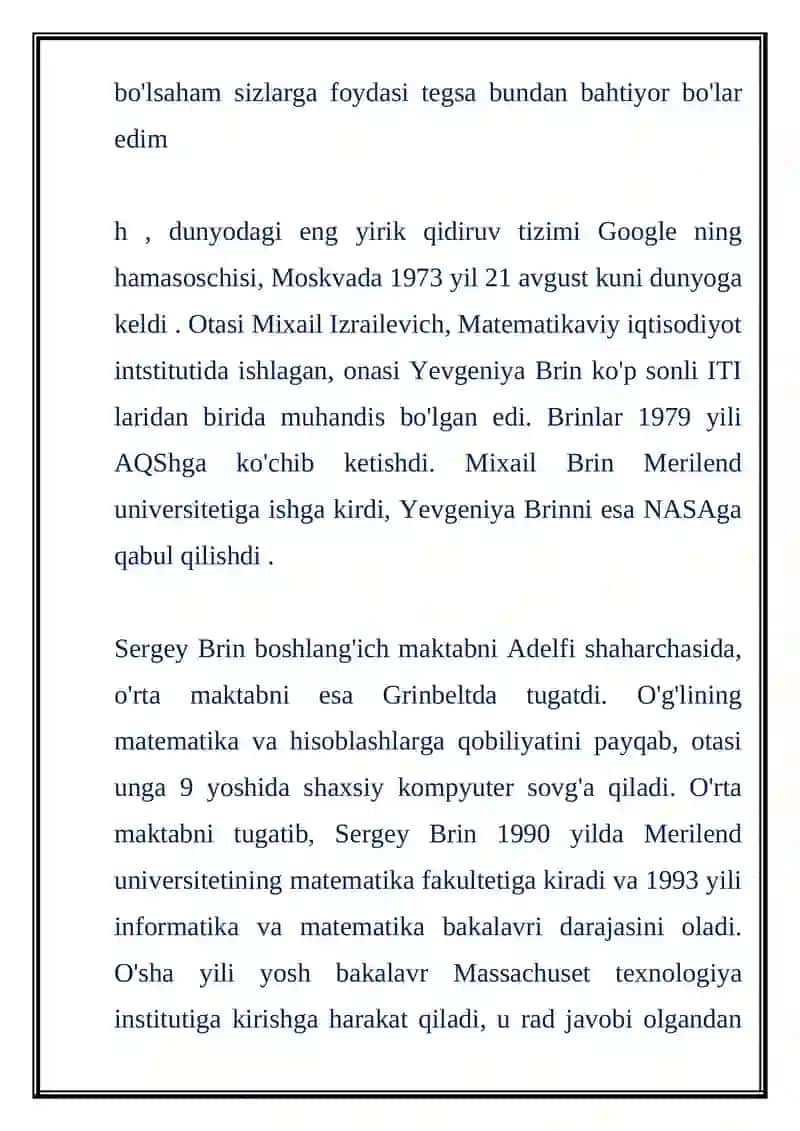 Google qidiruv tizimi 3