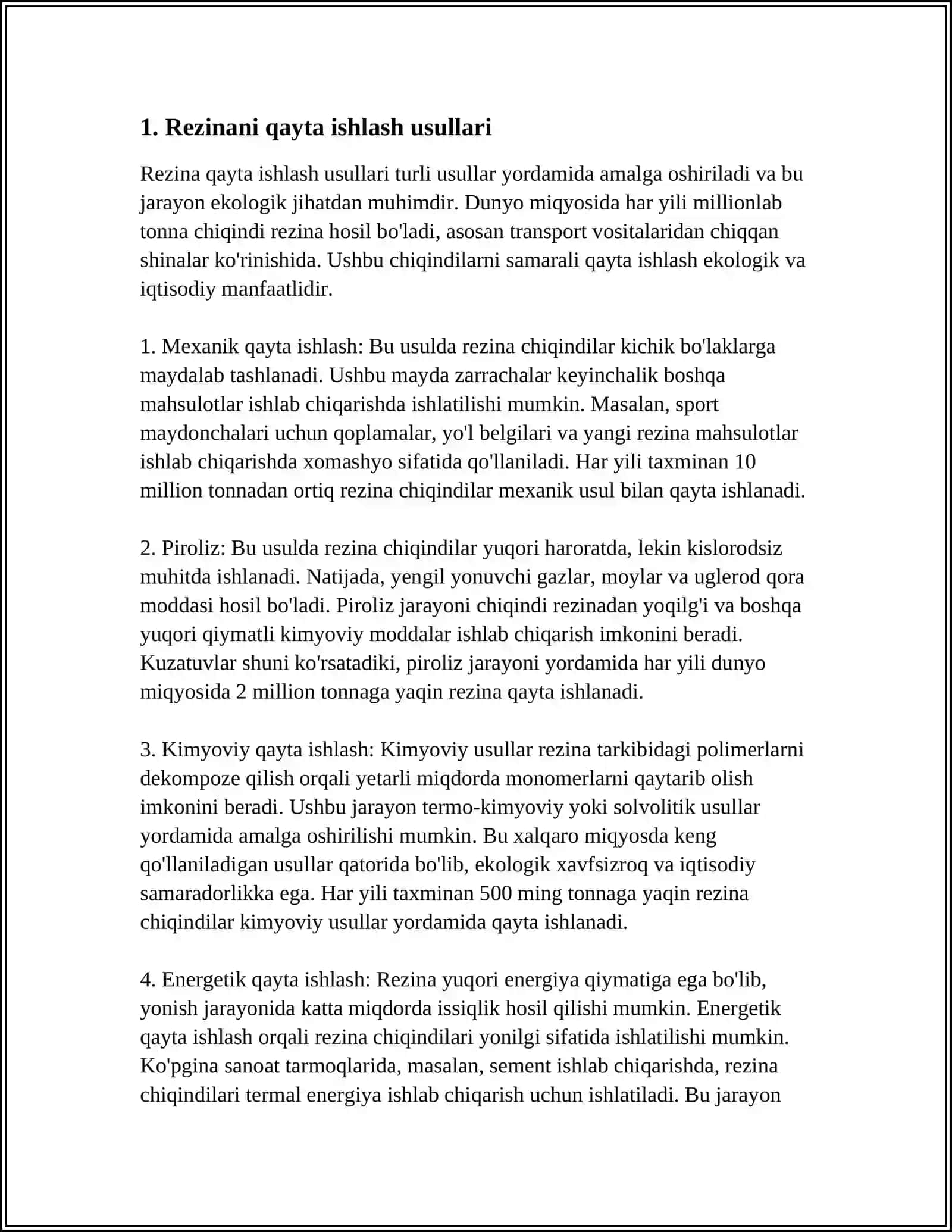 REZINA QORISHMALARINI ISHLAB CHIQARISH TEXNOLOGIYASI 3
