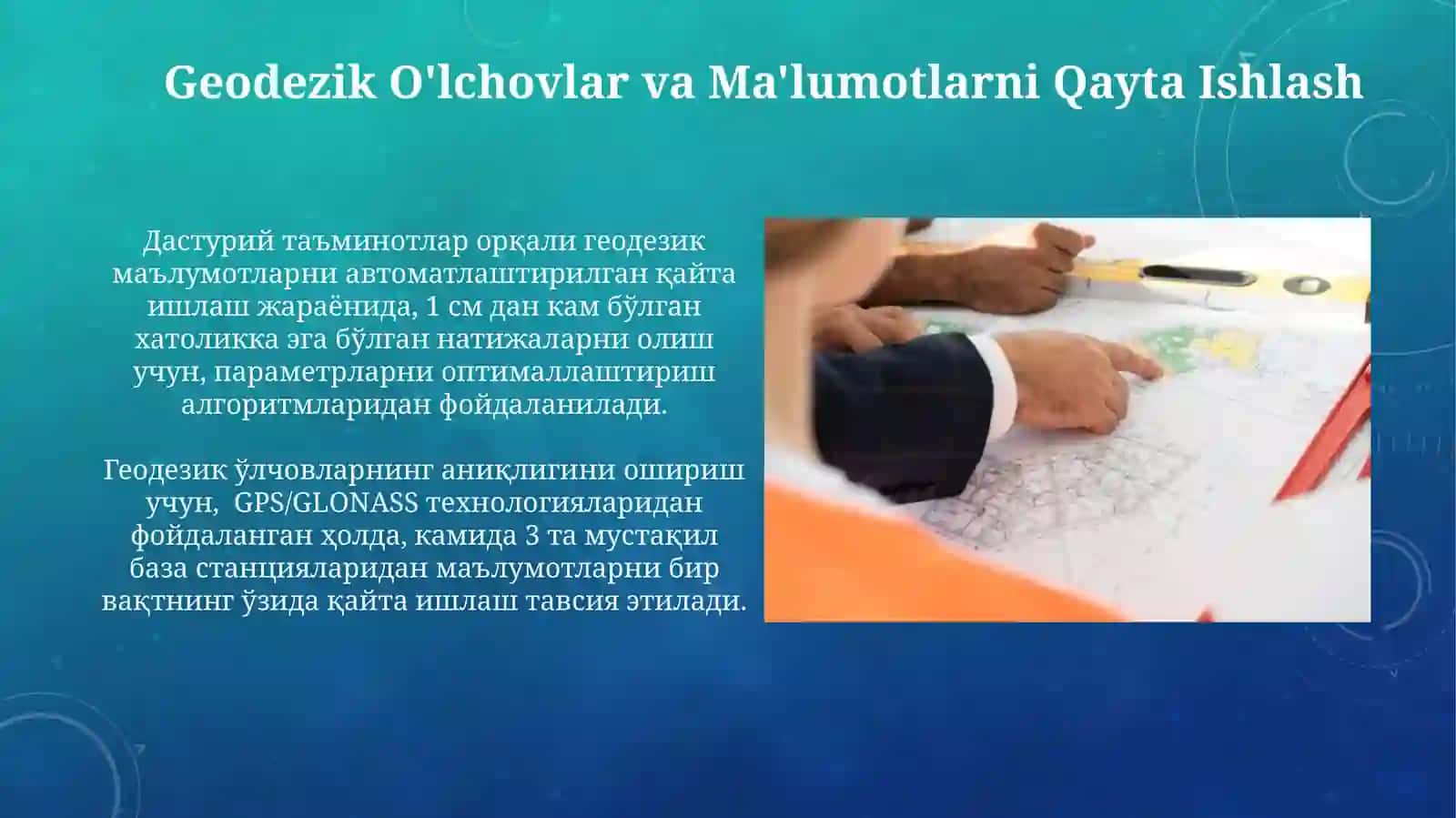 Davlat geodezik tarmoqlarini barpo etishning dastur va sxemalari 3