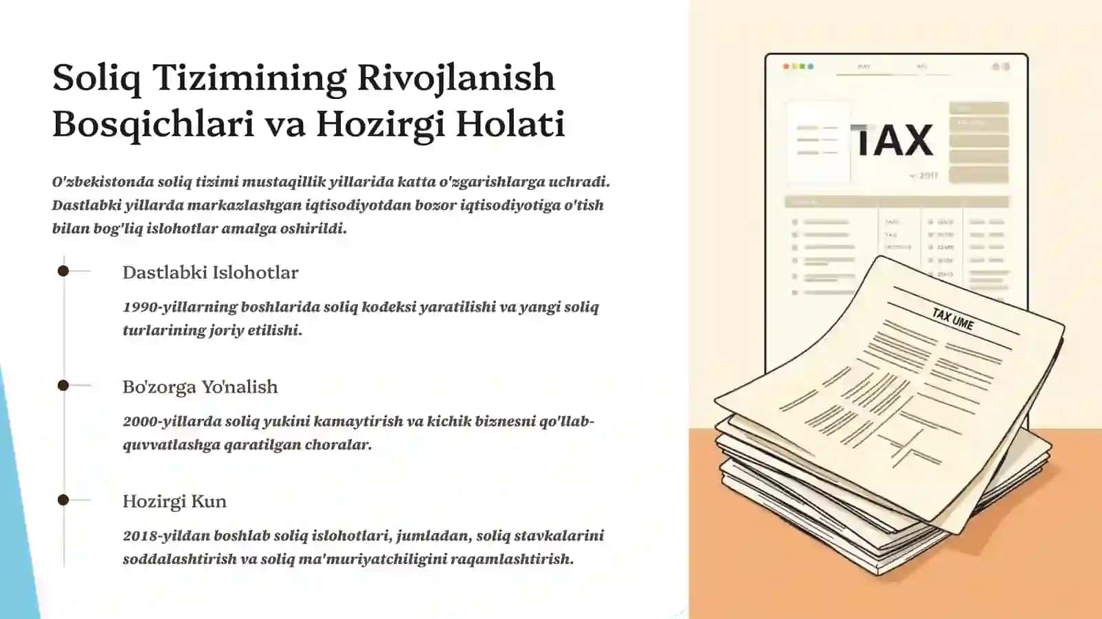 Davlat soliq siyosati. Asosiy tamoyillar va yo'nalishlar 3