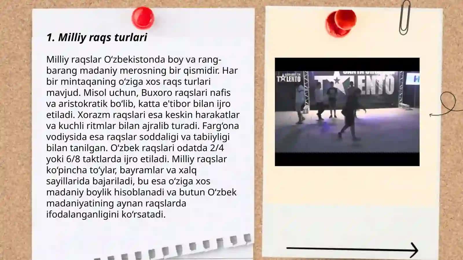 O'zbek milliy raqs elementlari 3