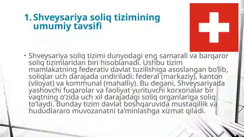 Shveysariya soliq tizimi 3
