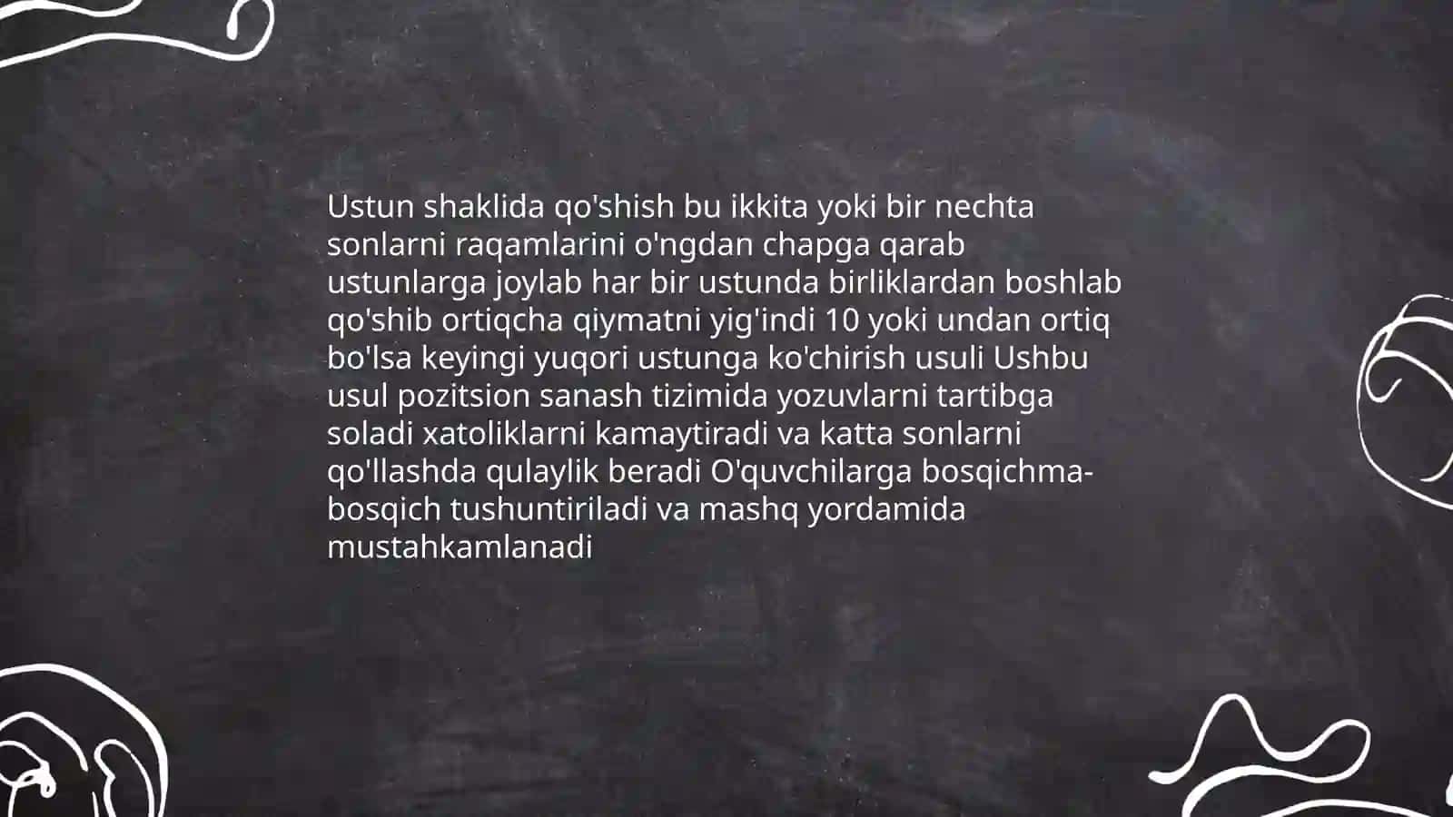 Ustun shaklida qo'shish 3