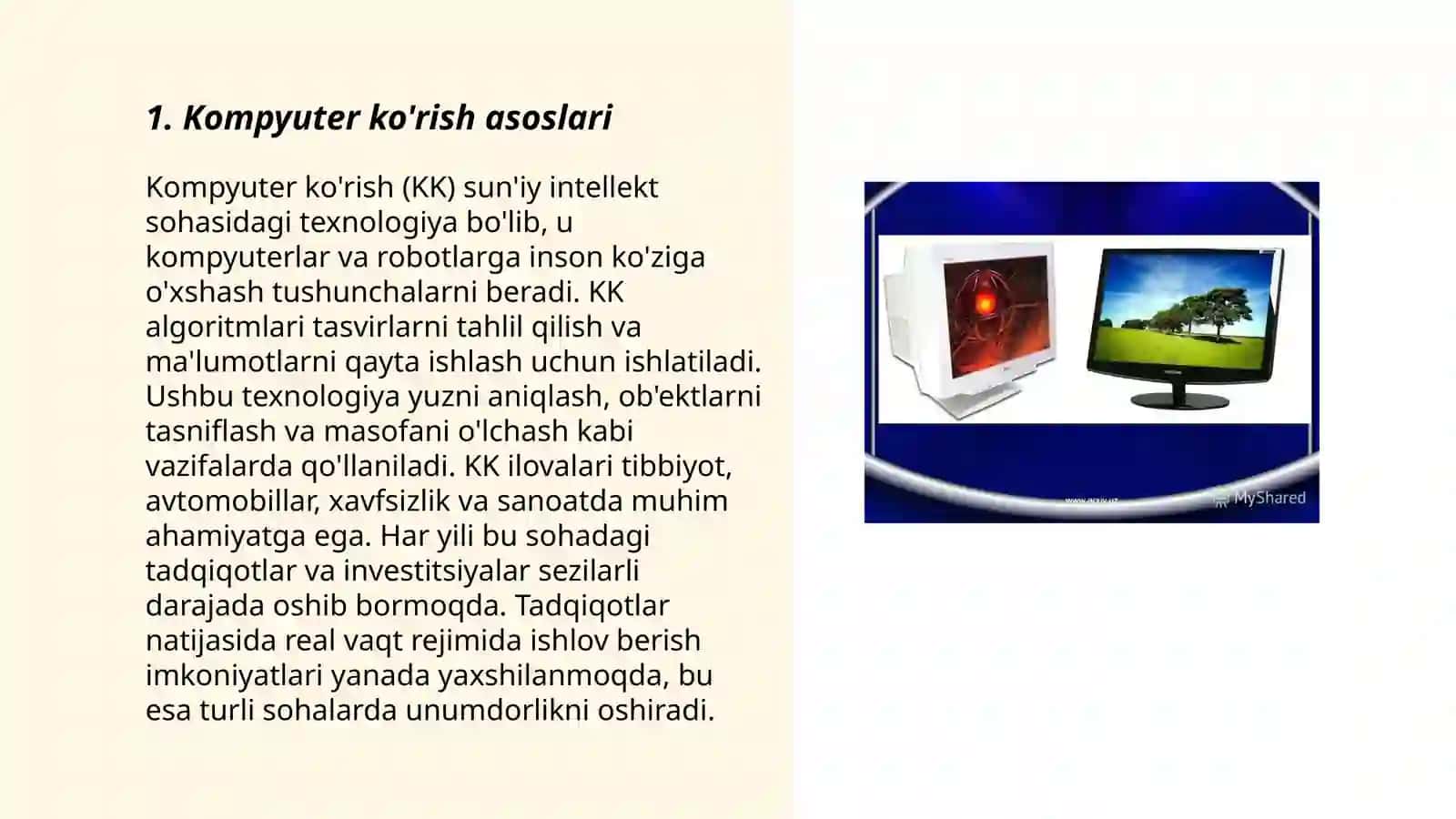 Kompyuter ko'rish va obyektlarni aniqlash algoritmi 3