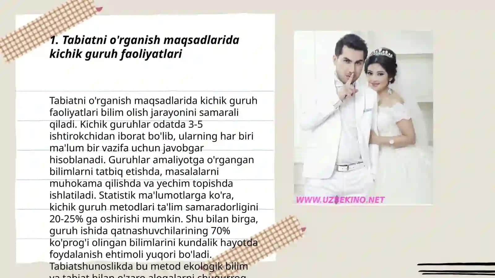 Kichik guruhda tabiatga oid òyinlarni tashkil etishning mashģulot ishlanmalarini tuzish 3