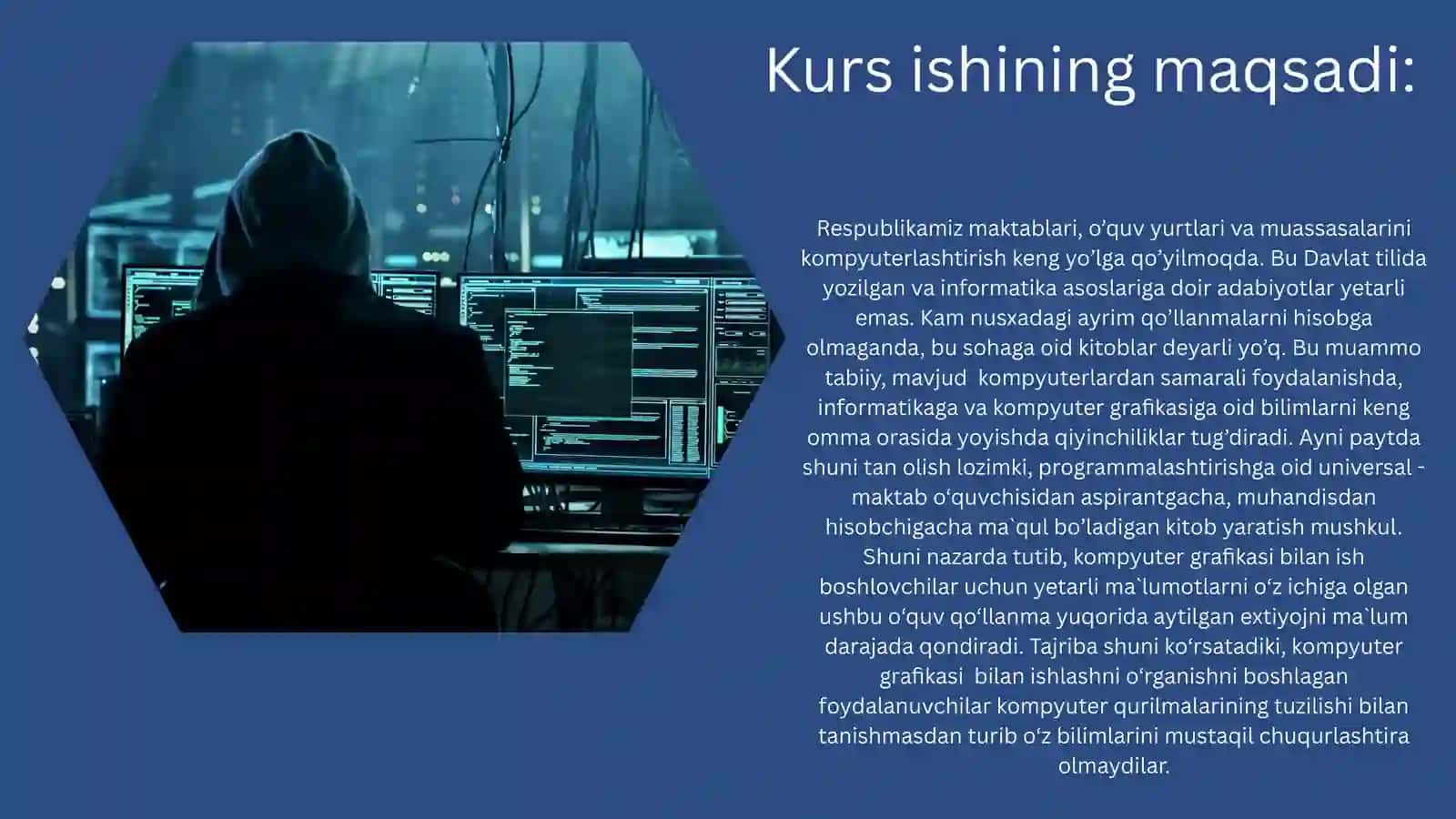 Kompyuter grafikasi tasnifi va rivojlanish istiqbollari 3