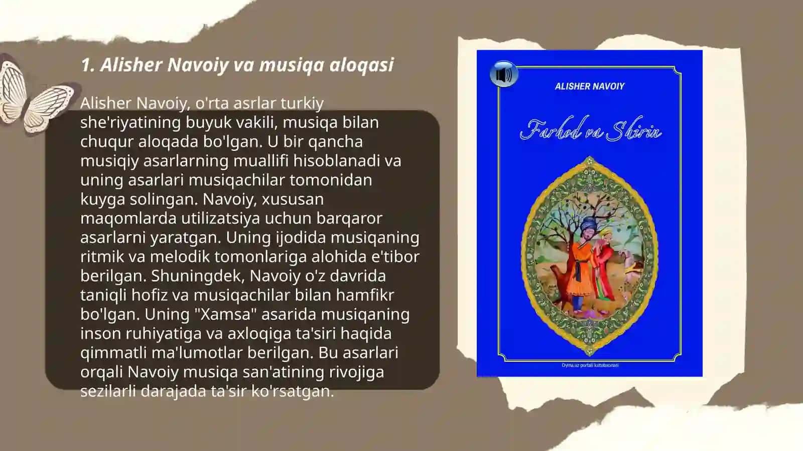 Alisher Navoiy va musiqa 3